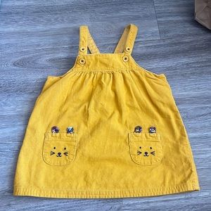 Yellow Cat dress